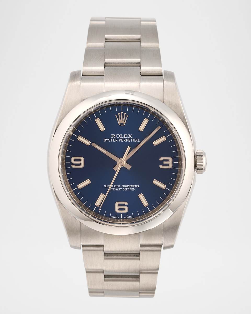 Rolex Stainless Steel Oyster Perpetual 36mm Vintage Current Watch